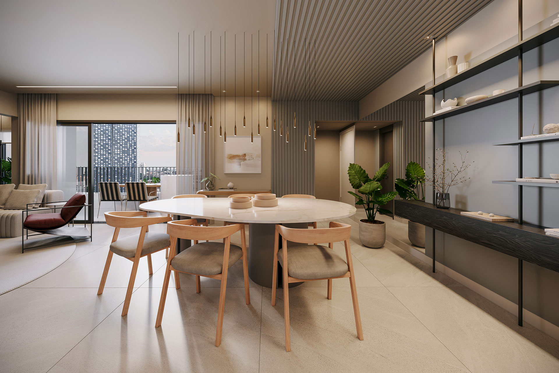 Apartamento TipoA - Jantar